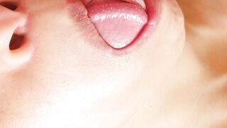 Vulgar chinese aupair receives a huge load and messy jizzed