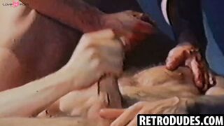RetroDudes.com - Francis Ellie and I enjoy intense ass pounding after deep throat fuc