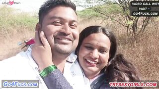 Marathi Married Teacher Ki Saree khol kar jungle mein Choda Student Boy ne