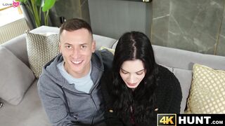 Naughty Anna de Ville rides strangers cock and cucks her boyfriend