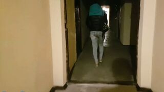Pov en train de se faire branler et d ejac sur la culotte de la teen