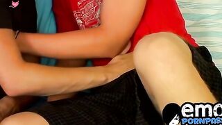 Blond jock forms big dick sixtynine with cum eater
