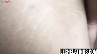 LecheLatinos.com - Jesus surrenders his ass to stepdad Azul's fucking