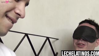 LecheLatinos.com - Jesus surrenders his ass to stepdad Azul's fucking