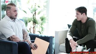 Davin Strong fucked hard by officer Jayden Marcos