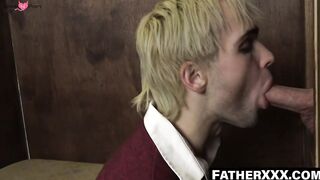 FatherXXX.com - Blonde priest's confession of impure wild sex deeds