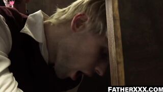 FatherXXX.com - Blonde priest's confession of impure wild sex deeds