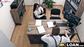 Timid Asandra Dewy strips off naked to acquire a loan