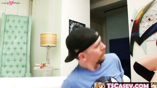TSCasey.com - Inked tbabe Casey Kisses hard fucked intensely before nasty sixty-nine