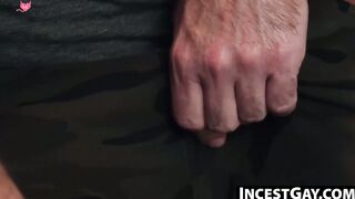 IncestGay.com - Caught on camera barebacking my smooth twink stepbro