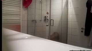 my wonderful stepmom spied in the shower