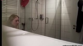 my wonderful stepmom spied in the shower