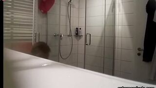 my wonderful stepmom spied in the shower