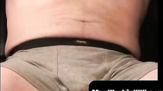 MenWorkinXXX.com - Solo older amateur shows off his cock jerking prowess