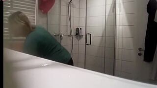 my wonderful stepmom spied in the shower