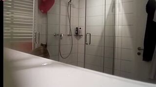 my wonderful stepmom spied in the shower