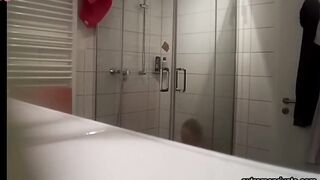 my wonderful stepmom spied in the shower