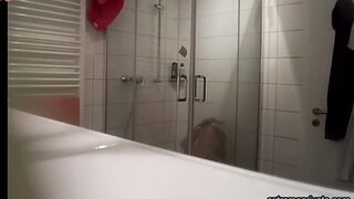 my wonderful stepmom spied in the shower