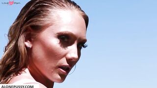 aj applegate sweet brunette babe enjoys big dick