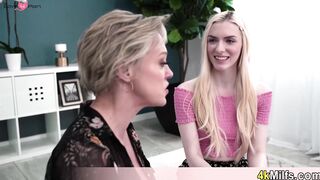 Stepmoms new teen sitter needs to learn