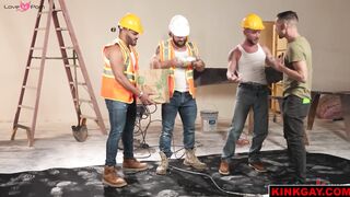 Construction crew manhandled Ethan Sinns