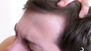 Chainsmoking twink enjoys roleplay with his roommate