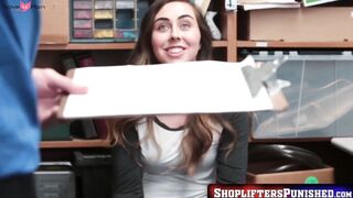 ShopliftersPunished.com - Handsome young crook double teamed by two big dick horny co