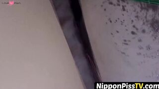 NipponPissTV.com - Japanese schoolgirls pissing and having fun in public openly