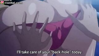 Hot babe with big boobs enjoys amazing creampie