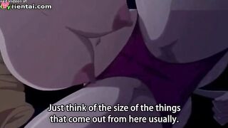Hot babe with big boobs enjoys amazing creampie