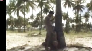 Mulata gostosa fudendo na praia
