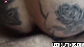 LecheLatinos.com - Bearded dude David's hairy ass with my delicious dick