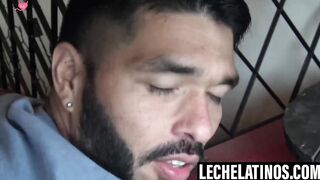 LecheLatinos.com - Bearded dude David's hairy ass with my delicious dick