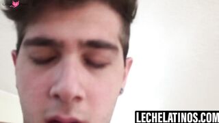 LecheLatinos.com - Convincing roommate Arthur Joseph to ride my cock