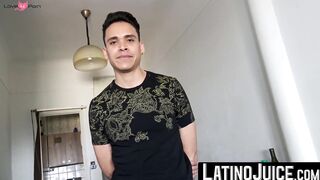 Pulling the hair of kinky Maximiliano while I intensely bareback his raw ass