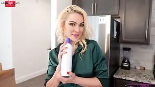 Stepmoms Lucky Charm Cherry Kiss Gets Caught Up into a Little Green Concoction