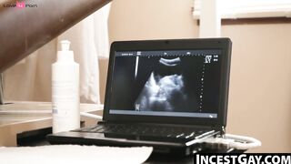 IncestGay.com - Doctor's visit turns into a threesome encounter