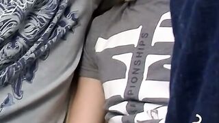 Horny Hunk enjoys oral sex as he gets turned on by smoking