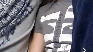 Horny Hunk enjoys oral sex as he gets turned on by smoking