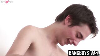 Twinks and jocks cant stop fucking raw until they all cum