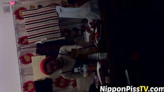 NipponPissTV.com - Shy babe from Japan pees on the floor during multiple occasions pu