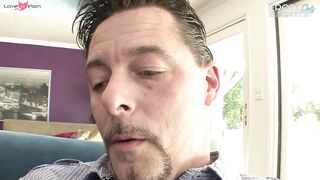 Horny Brunette – Dirty Talk & Double Blowjob