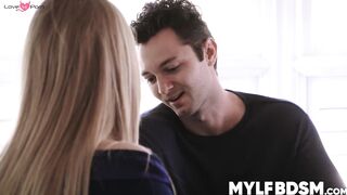 Big titted MILF Rachael Cavalli submits to Brads dominating dick until he squirts cum