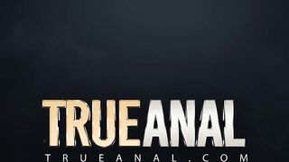 TRUE ANAL Wild anal with charming babe Chloe Amour