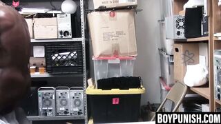 BoyPunish.com - Hot jock suspect's BBC suck and raw fuck by officer
