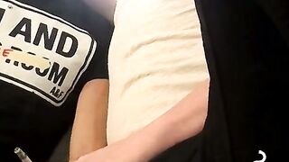 Seductive stud exploring glory holes filling it with cum