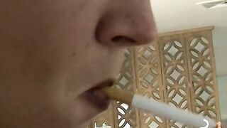 Seductive stud exploring glory holes filling it with cum