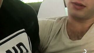 Seductive stud exploring glory holes filling it with cum