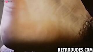RetroDudes.com - Classic scene features Francis Ellie fondling my cock until it becom