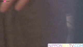 NipponSexTV.com - Cute Japanese amateur fingers herself passionately